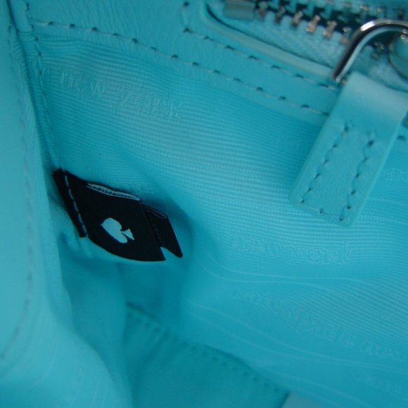 NEW AUTHENTIC KATE SPADE SAM ICON BLUE OMBRE SEQUIN SMALL TOTE #KC238 - Picture 12 of 13